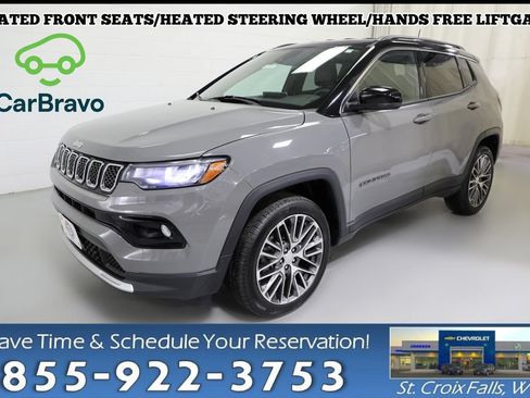 Used 2023 Jeep Compass Limited w/ Elite Group AWD/4WD image 1
