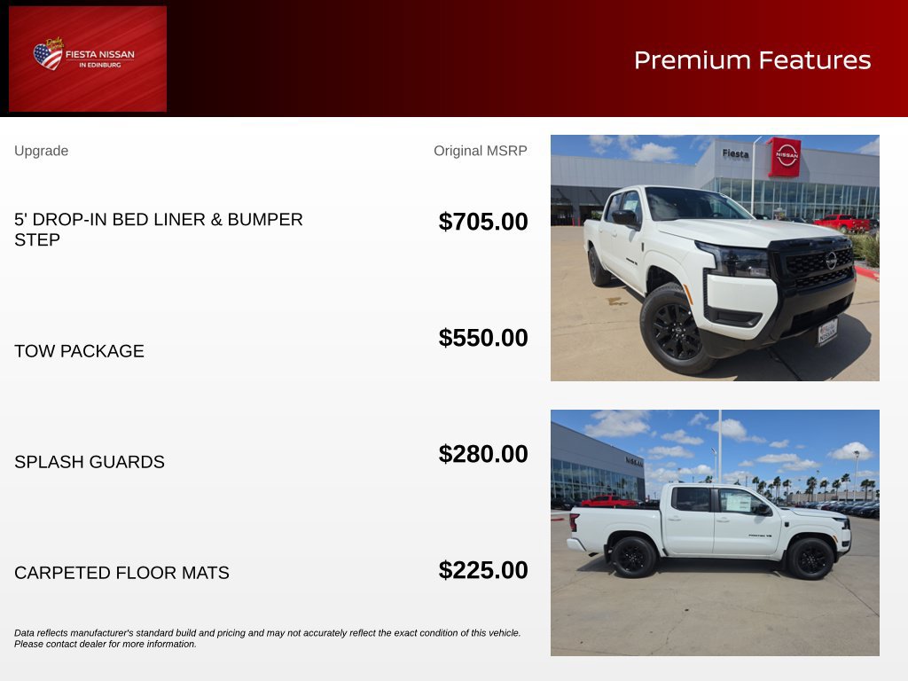 New 2027 Nissan Frontier SV w/ Tow Package RWD image 3