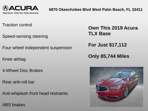 Used 2019 Acura TLX image 18