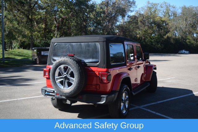 Used 2020 Jeep Wrangler Unlimited Sahara AWD/4WD image 4