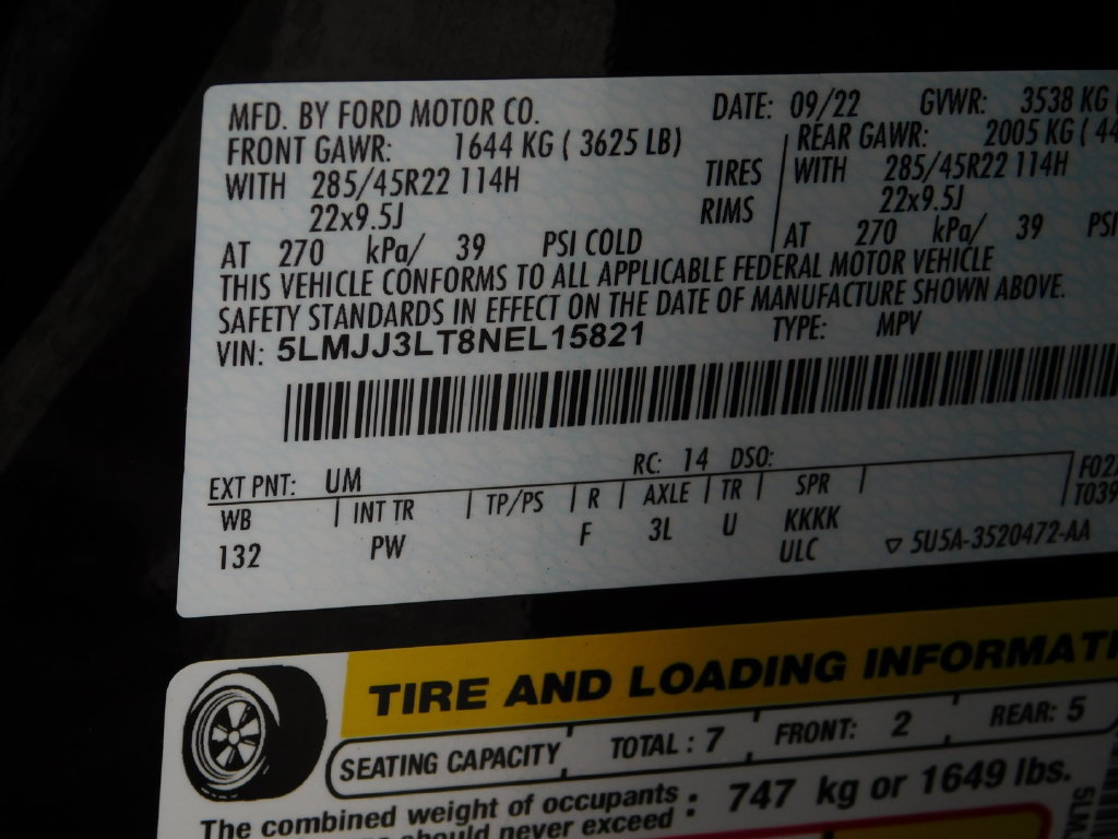 Used 2022 Lincoln Navigator L Reserve AWD/4WD image 33