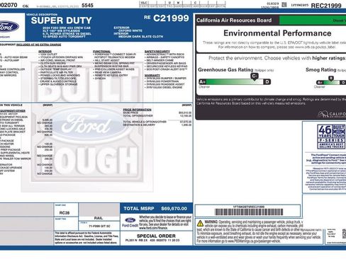 Used 2024 Ford F250 XLT w/ FX4 Off-Road Package AWD/4WD image 8