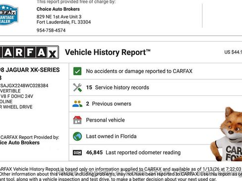 Used 1998 Jaguar XK8 Convertible image 2