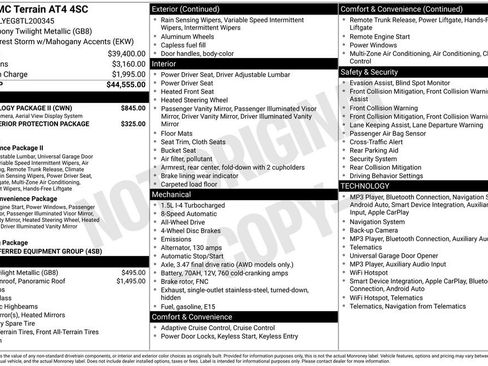Used 2026 GMC Terrain AT4 w/ Technology Package II AWD/4WD image 11
