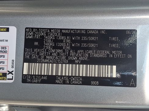New 2026 Lexus RX 350 AWD image 17