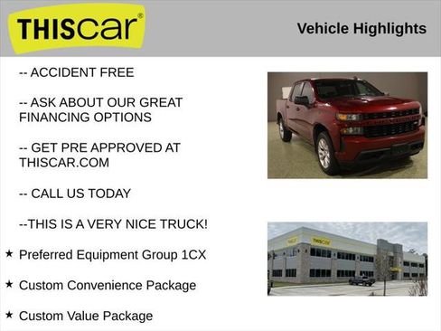 Used 2020 Chevrolet Silverado 1500 Custom w/ Custom Value Package image 9