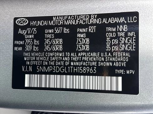 Certified 2026 Hyundai Santa Fe XRT w/ Tow & Go Package AWD/4WD image 20