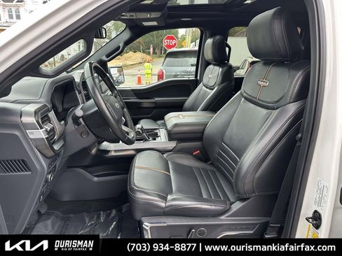 Used 2022 Ford F150 Platinum w/ Equipment Group 701A High image 23