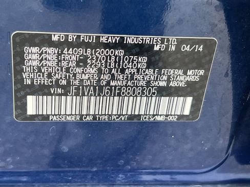 Used 2015 Subaru WRX Limited w/ Popular Package #3 image 31