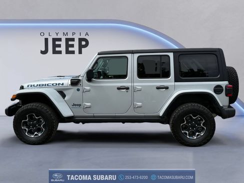 Used 2023 Jeep Wrangler Unlimited Rubicon 4xe AWD/4WD image 2