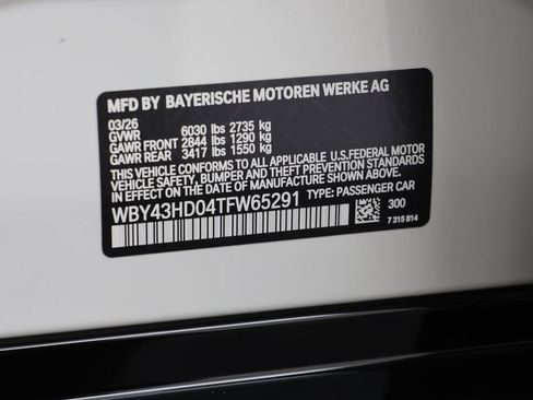 New 2026 BMW i4 xDrive40i w/ M Sport Package AWD/4WD image 27