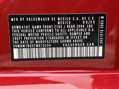 New 2026 Volkswagen Jetta Sport image 24