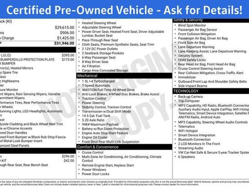 Certified 2024 Volkswagen Taos SE AWD/4WD image 8
