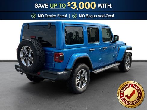 Used 2022 Jeep Wrangler Unlimited Sahara w/ LED Lighting Group AWD/4WD image 14