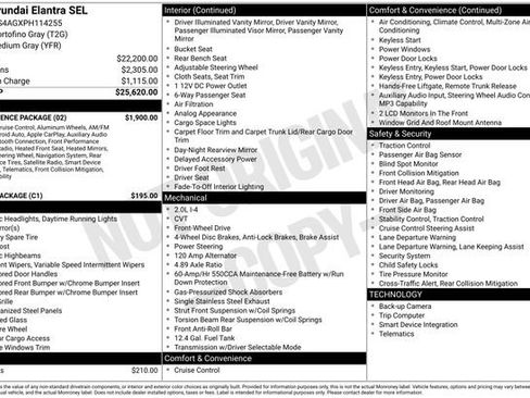 Used 2023 Hyundai Elantra SEL w/ Convenience Package image 16