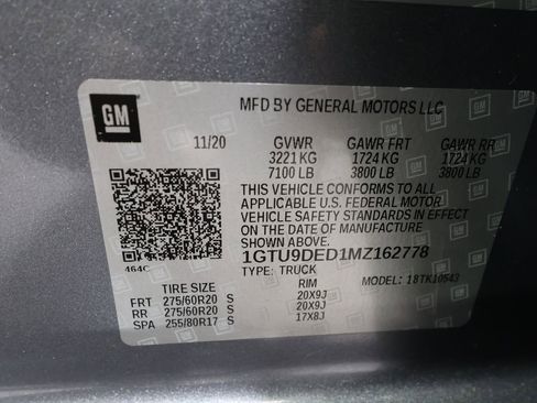 Certified 2021 GMC Sierra 1500 SLT w/ SLT Convenience Package image 36