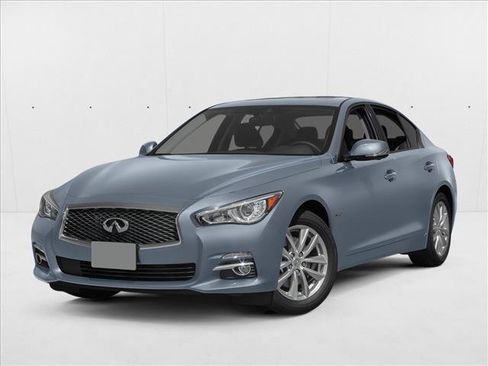 Used 2014 INFINITI Q50 Hybrid AWD w/ Deluxe Technology Package image 1