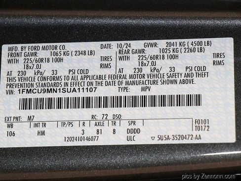 Used 2025 Ford Escape ST-Line image 30