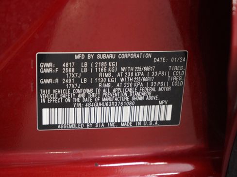 Used 2024 Subaru Crosstrek 2.5i Wilderness w/ Wilderness Package image 29