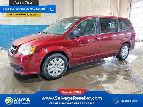 Used 2020 Dodge Grand Caravan SE image 1