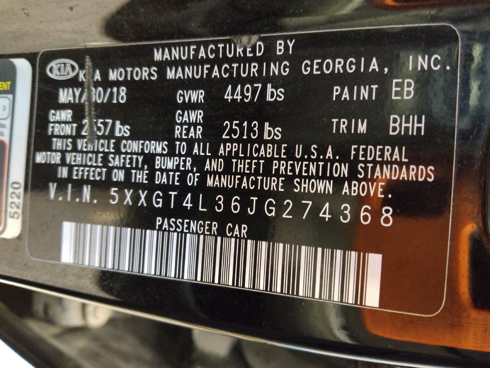 Used 2018 Kia Optima LX w/ 17" Alloy Wheels Package FWD image 33
