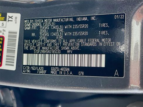 Used 2022 Toyota Highlander Platinum image 38