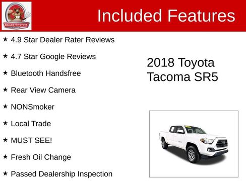 Used 2018 Toyota Tacoma SR5 image 4
