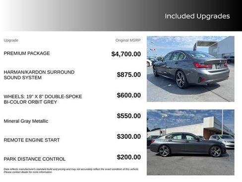 Used 2020 BMW 330i Sedan w/ Premium Package RWD image 13