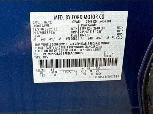 Certified 2024 Ford Edge SEL w/ Convenience Package image 23