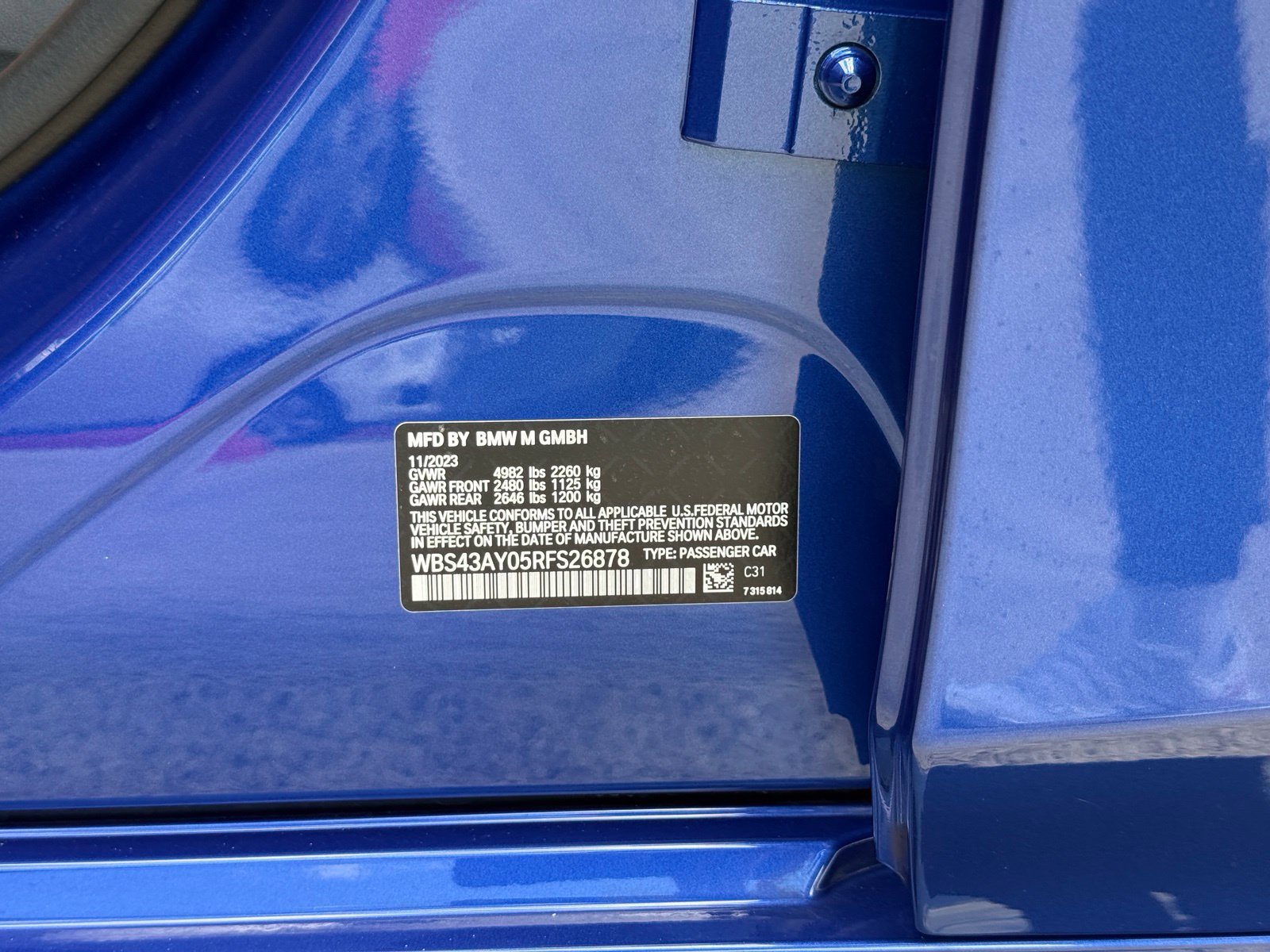 Used 2024 BMW M3 Competition AWD/4WD image 49