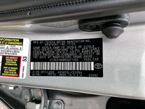 Certified 2024 Toyota Camry XSE w/ Navigation Package image 36