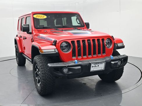Used 2022 Jeep Wrangler Unlimited Rubicon 4xe w/ Steel Bumper Group image 2
