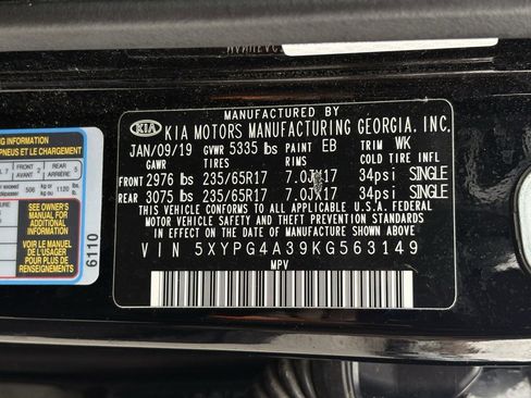 Used 2019 Kia Sorento LX image 34