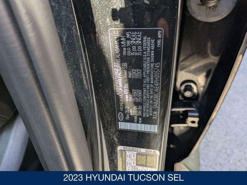 Certified 2023 Hyundai Tucson SEL image 39
