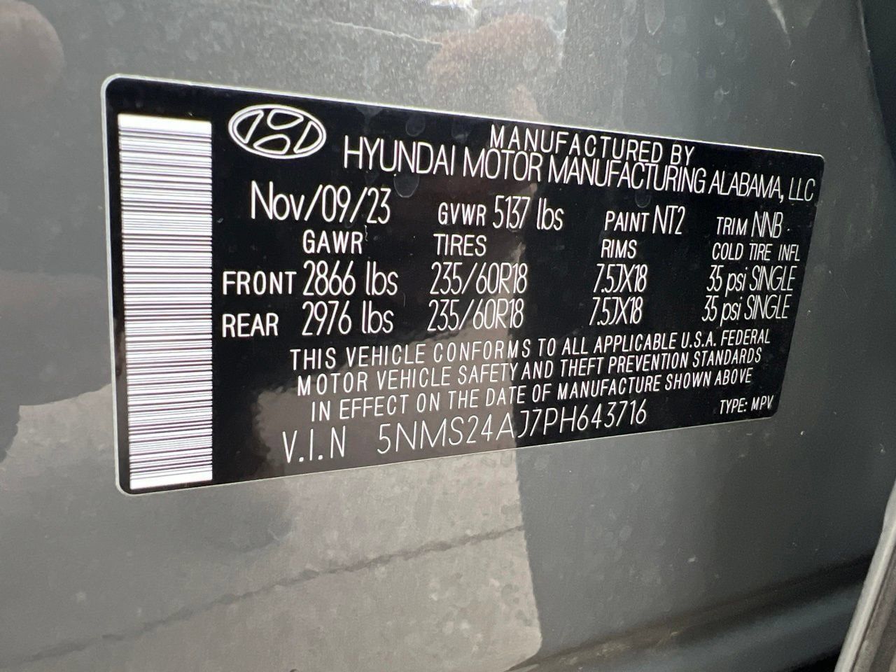 Used 2023 Hyundai Santa Fe SEL w/ Cargo Package FWD image 29