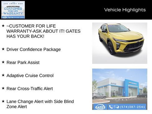 Used 2025 Chevrolet Trax ACTIV w/ Driver Confidence Package FWD image 6