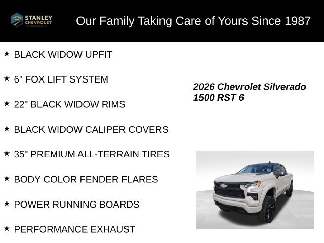 New 2026 Chevrolet Silverado 1500 RST AWD/4WD image 9