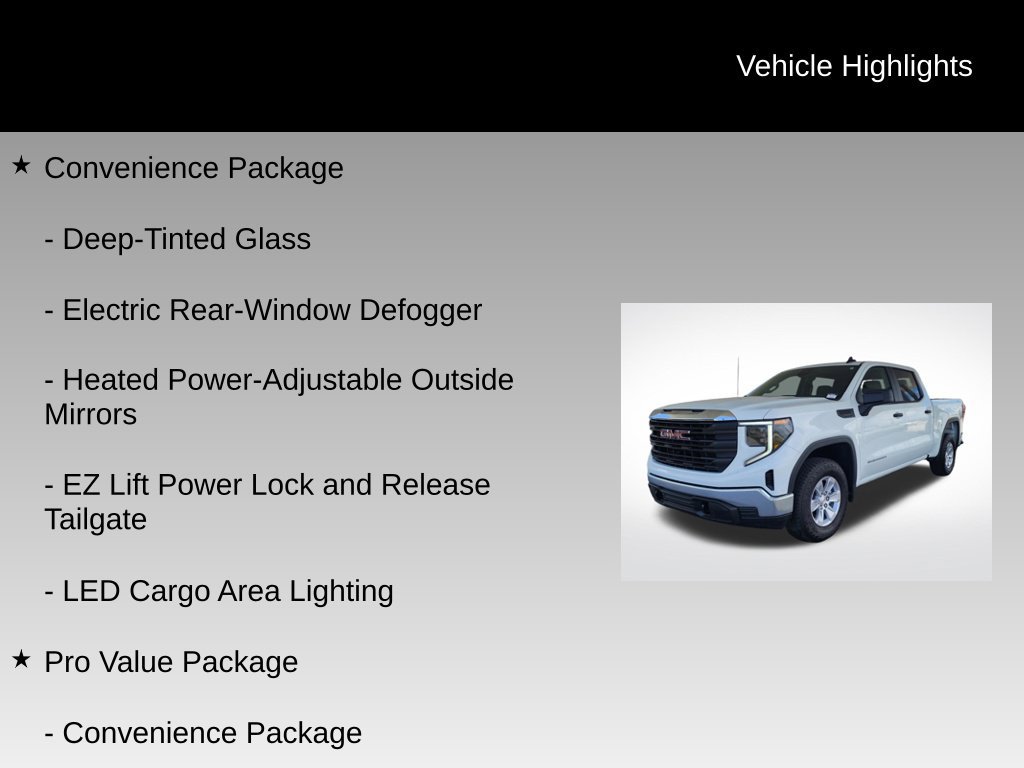 Used 2026 GMC Sierra 1500 Pro w/ Pro Value Package AWD/4WD image 7