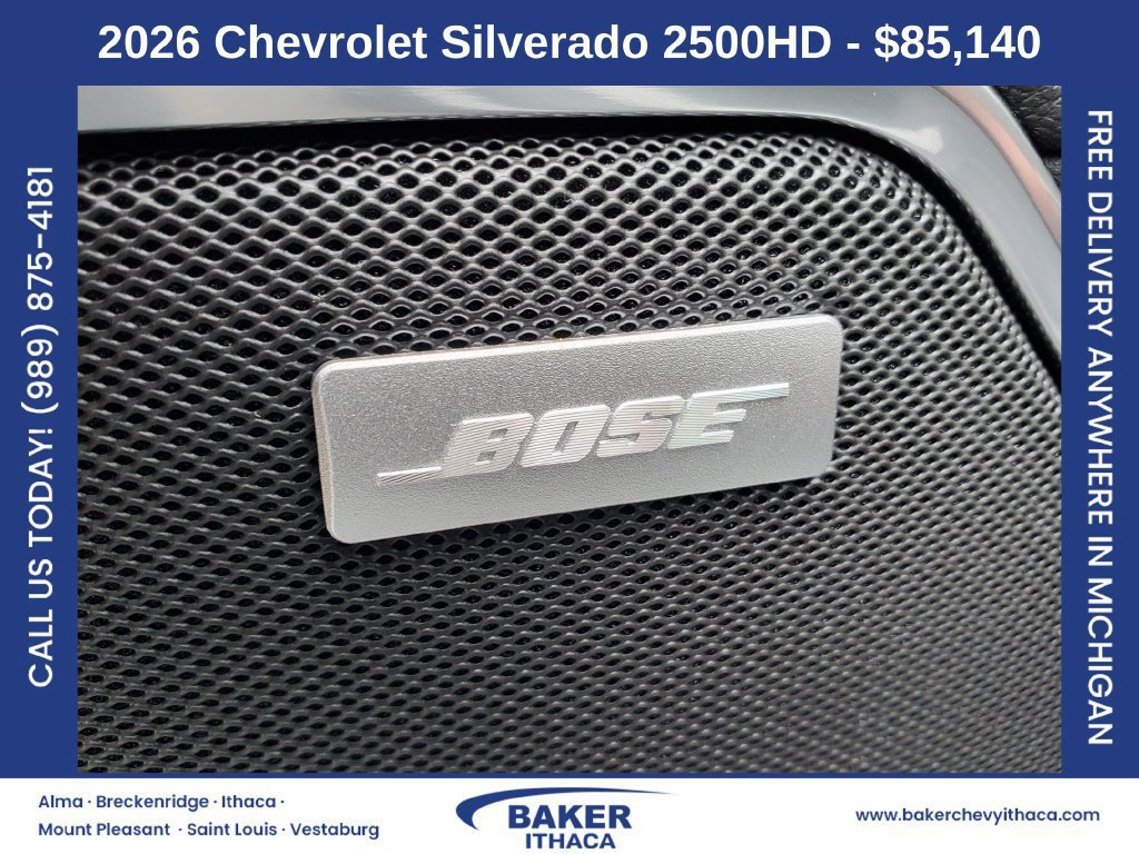 New 2026 Chevrolet Silverado 2500 LTZ w/ Trail Boss Package AWD/4WD image 30