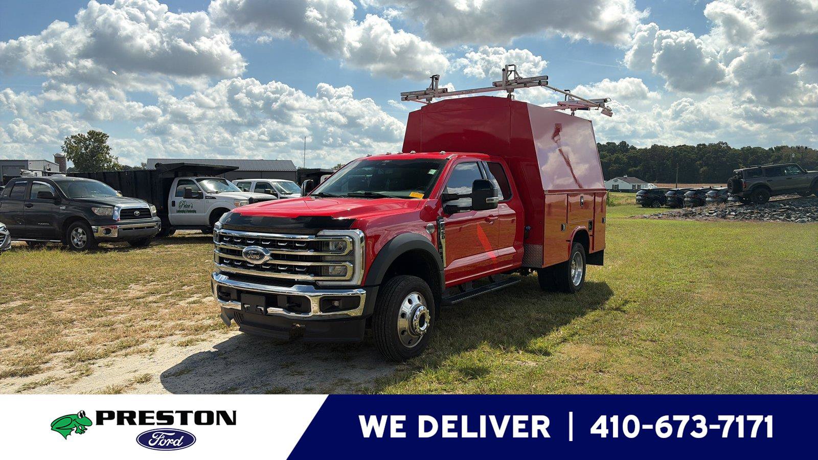 Used 2024 Ford F450 Lariat w/ Snow Plow Prep Package AWD/4WD image 1