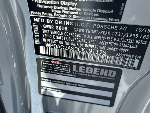 Used 2016 Porsche Cayman GT4 RWD image 28