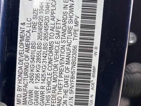 Used 2022 Honda Passport EX-L image 12