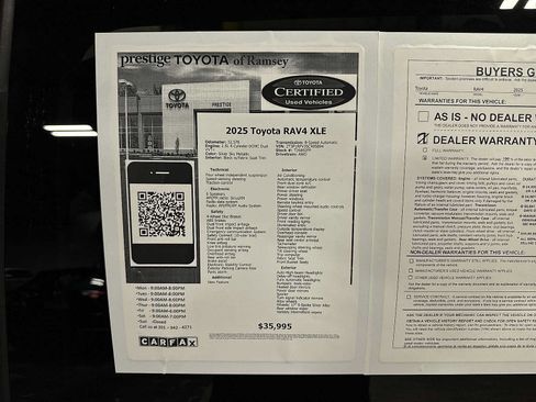 Used 2025 Toyota RAV4 XLE AWD/4WD image 13