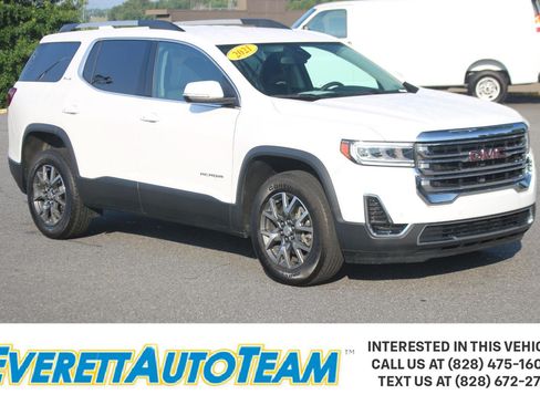 Used 2021 GMC Acadia SLE w/ Driver Convenience Package FWD image 1