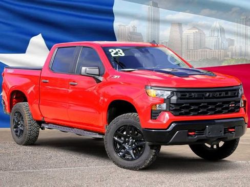 Used 2023 Chevrolet Silverado 1500 Custom Trail Boss AWD/4WD image 1