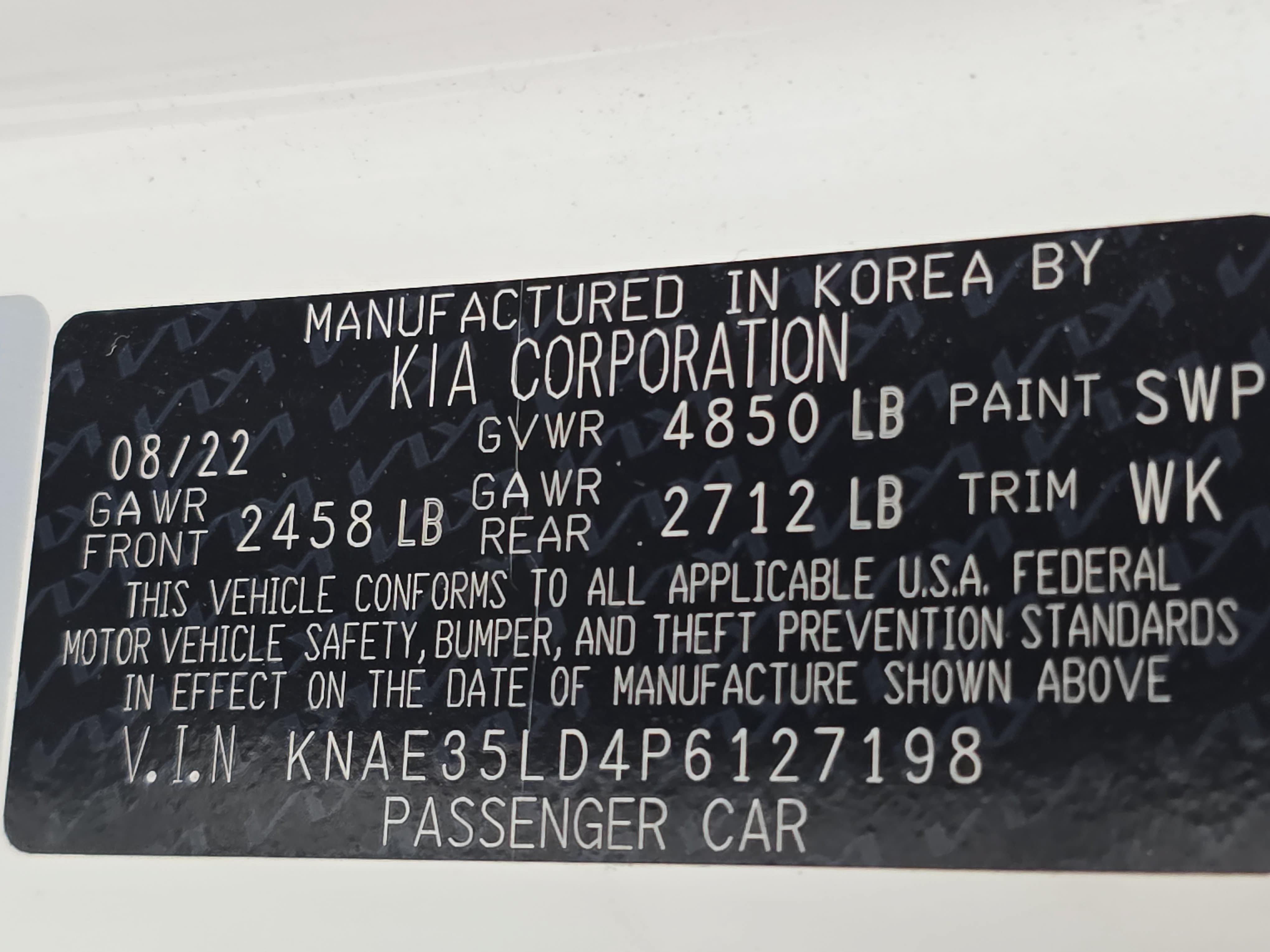 Used 2023 Kia Stinger GT-Line w/ Sun & Sound Package RWD image 35