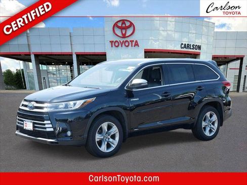 Certified 2017 Toyota Highlander Limited w/ Carpet Mat Package AWD/4WD image 1