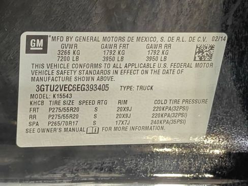 Used 2014 GMC Sierra 1500 SLT w/ SLT Crew Cab Value Package AWD/4WD image 59