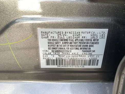 New 2025 Nissan Sentra SR w/ SR Premium Package image 36