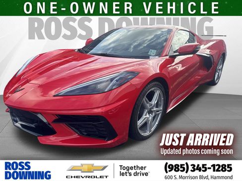 Certified 2022 Chevrolet Corvette Stingray Coupe w/ 1LT RWD image 1